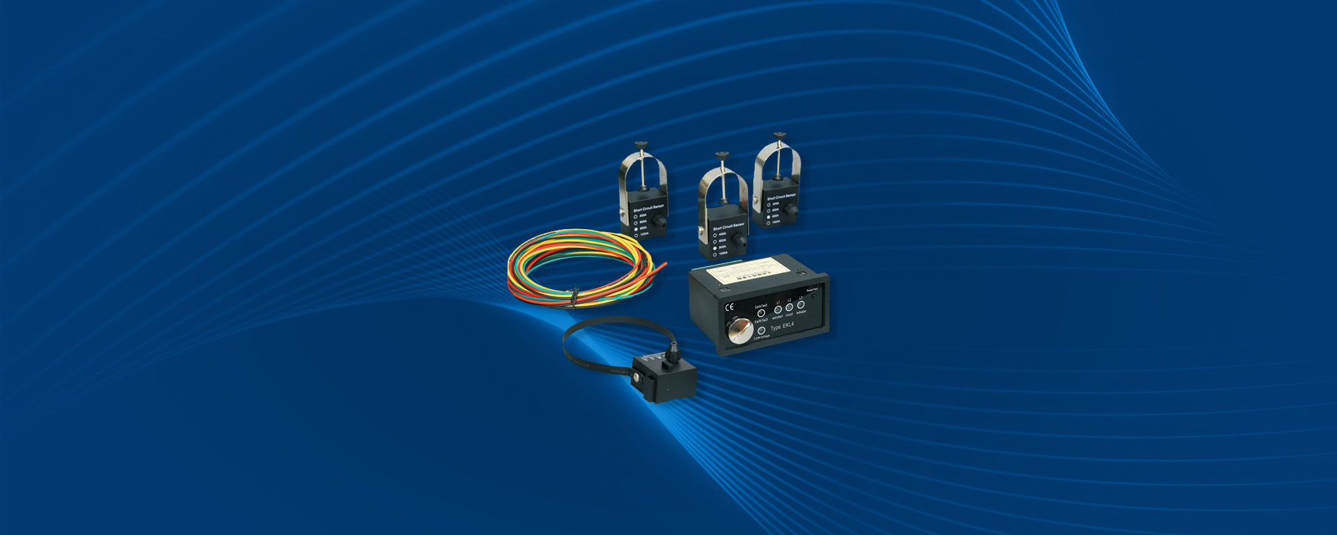 測(cè)溫型EKL5 短路及接地故障指示器